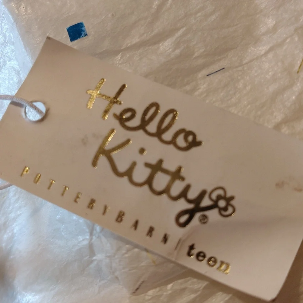 POTTERY BARN HELLO KITTY CERAMIC CHRISTMAS ORNAMENT